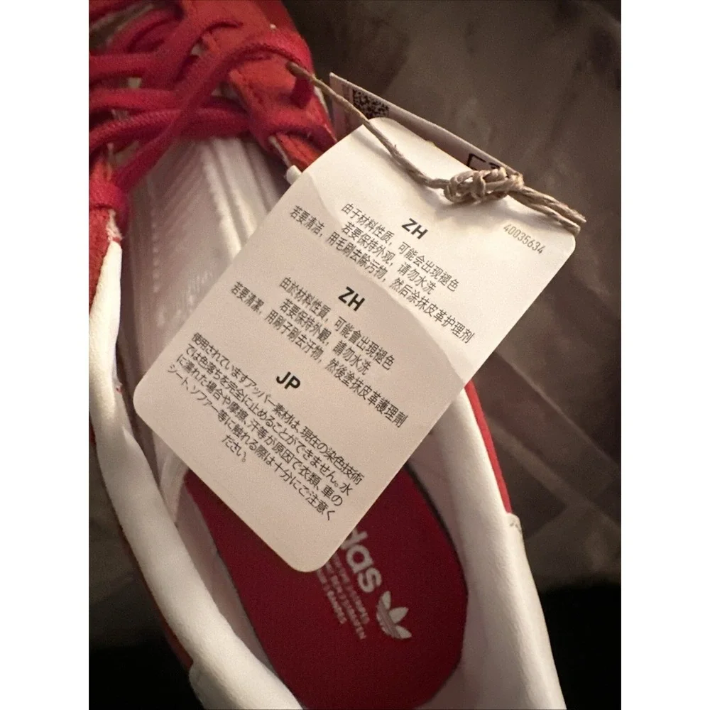 adidas gazelle red